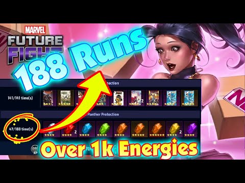 Insane Reward? Over 1000 Energies = 188 Dispatch Mission Runs - MARVEL Future Fight