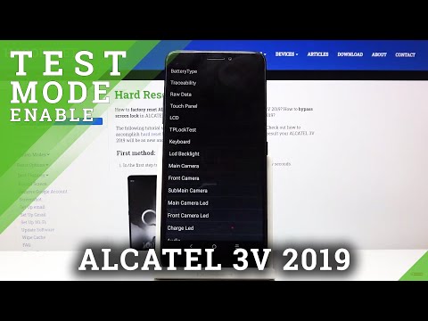 How to Enter Test Mode in ALCATEL 3V 2019 – Test Your Device