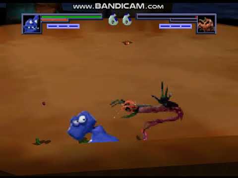 Clay Fighter 63 1/3 (N64) The Blob 860 Hits Insane Combo & Claytality