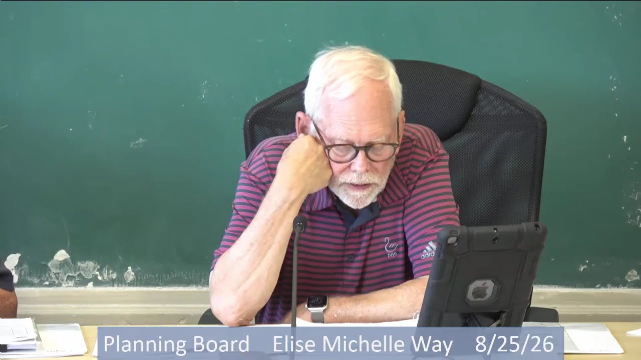 From the Planning Board