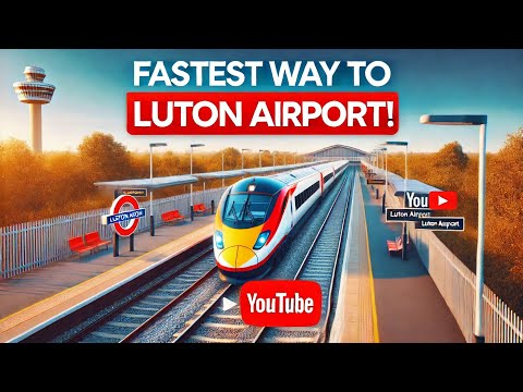 ✈️Fastest Way to Luton Airport: EMR Train & DART – Just 32 Minutes from London!