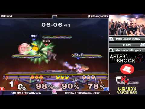 Aftershock Melee - Hamyojo & DMG vs Wobbles & Axe - Pools