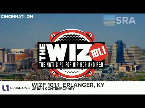 (WIZF 101.1 FM) Cincinnati, OH "101.1 the wiz" Legal ID