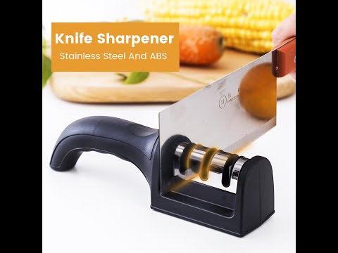 Smart Sharp Kitchen Knife Sharpener - Quick Start Instructions！