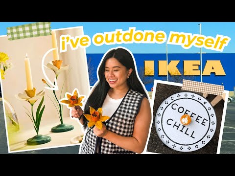 UNDER $20 DIY IKEA HACKS THAT I NEEDED TO TRY! (making $$$ home decor for WAY less)