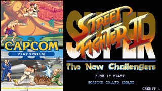 Super Street Fighter 2 CPS2 Arcade - C&M Playthrough