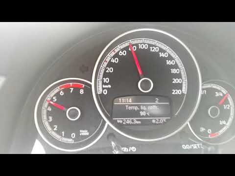 VW UP! TSI 2017 Acceleration 0-100 KM/H 90HP 66kw