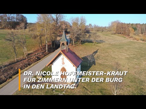 Dr. Nicole Hoffmeister-Kraut vor Ort in Zimmern unter der Burg