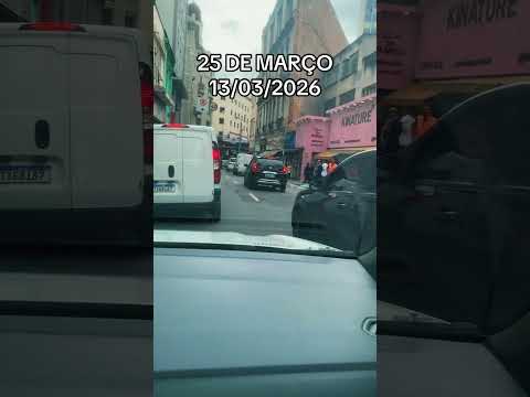 Bora pra cima que hoje é São Paulo 13/03/2026 🇧🇷✅ #saopaulo #sp #brasil #centro #fry