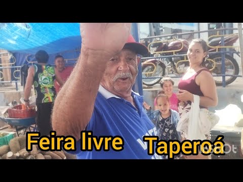Pátio da feira livre em Taperoá PB 👍🤝🤣🎉