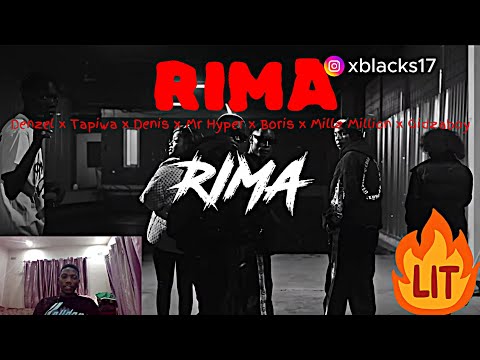 RIMA - Denzel x Tapiwa x Denis x Mr Hyper x Boris x Millz Million x Gidzaboy | REACTION!!!!!