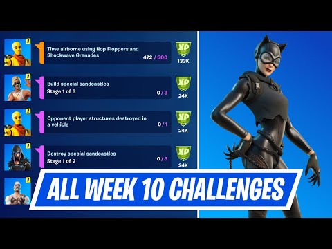 All Week 10 Epic & Legendary Quest Challenges Guide in Fortnite Week 10 Quest in Chapter 2 Season 6