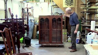Replacing Glass for a Pine Cupboard