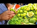 Green Kacha Amra Masala | Yummy Amra Vorta Recipe | Indian Street Food of Kolkata