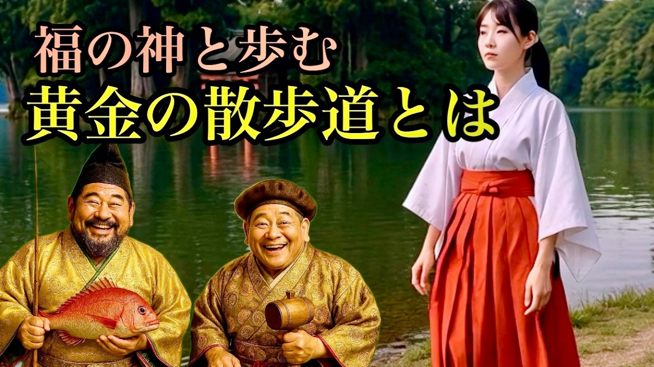 『福の神があなたと一緒に歩き出す散歩　とは、一体どのような体験だと思いますか？』#金運 #言霊 #人生 #幸福追求 #幸福
