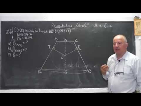 1/2 Lectia 1043 Probleme diverse de la cerc - Recapitulare la geometrie - Clasa 7