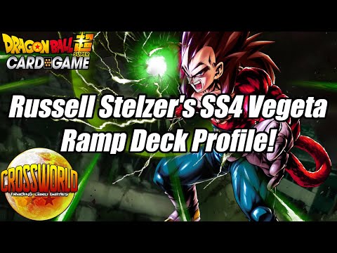 Russell Stelzer's SS4 Vegeta Ramp Deck Profile! - Dragon Ball Super Card Game