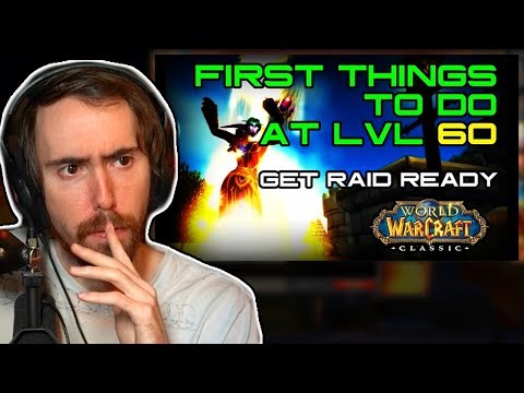 Asmongold Reacts To "First Things to do at LVL 60 in Classic WoW!" By Punkrat