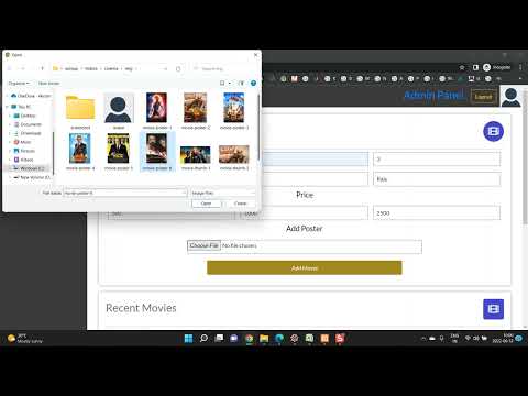 Cinema Ticket booking in PHP Application Projects