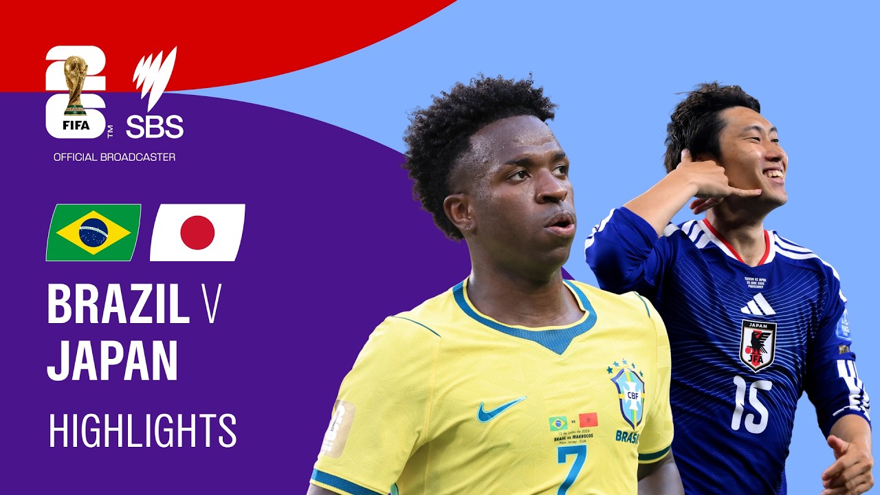 Brazil v Japan: FIFA World Cup 2026 Highlights Round of 32