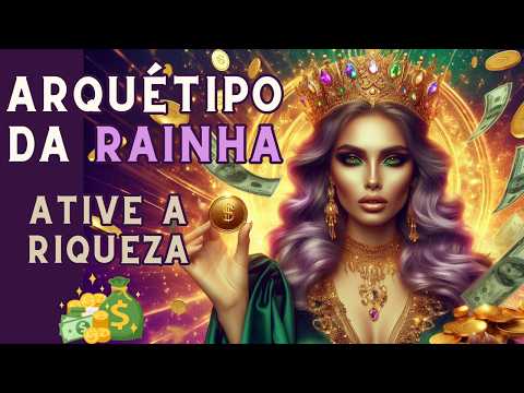 Ative o Arquétipo da Rainha de Ouros e Destrave sua Riqueza! 👑✨