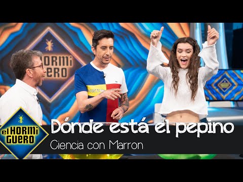 ¿Dónde está el pepino?: La magia de Marron hace fallar a Amaia - El Hormiguero