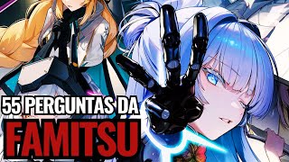 55 PERGUNTAS DA FAMITSU! O PASSADO DE SYUEN & MUSTANG? NOVAS HERETICS? #nikke