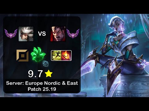 Camille Top vs Darius - EUNE Master - Patch 25.19