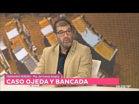 Entrevista al presidente del Frente Amplio, Fernando Pereira