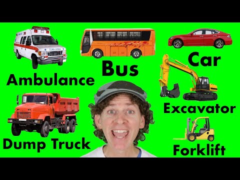 Vehicles Spelling A-F | Learn with Matt | Spell and Read