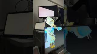 レゼダンスを踊る天音かなたさんをテレビの中に閉じ込めさせていただきました！#shorts