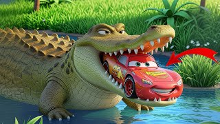 Lightning McQueen’s Rebirth 🔥 From Crash to Legend | Pixar Cars Full Story #mcqueen #cars #viral