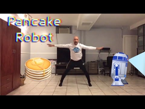 PhysEdZone: “Pancake Robot”  PE Dance Fitness Warm-Up | Brain Break