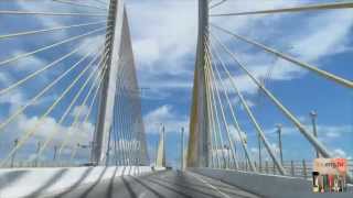 preview picture of video 'Ponte Estaiada Newton Navarro, Natal/RN'
