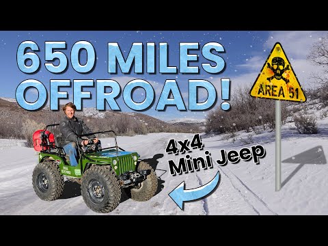 Will the MINI JEEP make it to AREA 51? Ep1: The build and start.