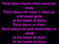 Eric Saade-Break of dawn Lyrics 