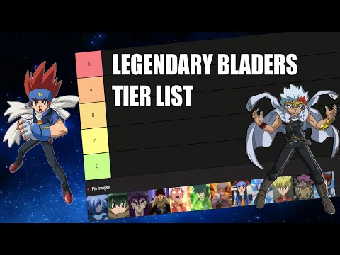 Legendary Bladers Tier List (Beyblade Metal Fury)