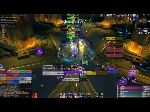 Mythic Zek'voz Shadow priest POV