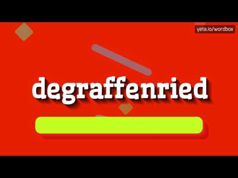 DEGRAFFENRIED - HOW TO PRONOUNCE IT!?