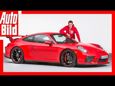 Porsche 911 GT3 Facelift (2017) - Comeback der Handschaltung - Details