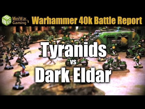 Tyranids vs Dark Eldar Warhammer 40k Battle Report Ep 13