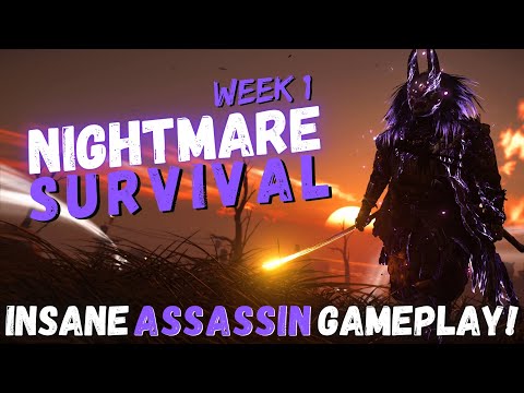 Nightmare Survival - INSANE ASSASSIN GAMEPLAY! (Live Commentary) | Ghost of Tsushima Legends (PS5)