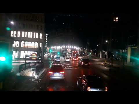 *[LAST BUS OF THE NIGHT]* - Full Journey on Route N22 - Oxford Circus Station - South Road/Fulwell.