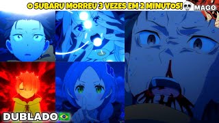 O Subaru Morreu 3 Vezes Seguidas!😂 (DUBLADO 🇧🇷) Anime Re Zero Starting Life in Another Dublado