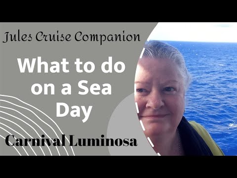 Cruise Hints: What to do on a Sea Day (everything & nothing) @julescruisecompanion