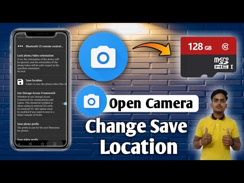 How To Change Storage Location In Open Camara 2021। Change Save Location In Open Camera.