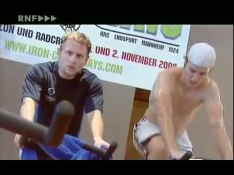 DEL 08-09 Adler Mannheim - Die Adler beim Spinning im Sportomed