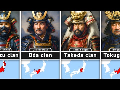 Every Japanese Clan at Its Peak | Samurai Families and Their Strongest Eras