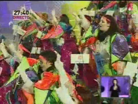 MURGA LAS LADYS CHANCLETAS 2010 - PRESENTACIÓN Y PASACALLE