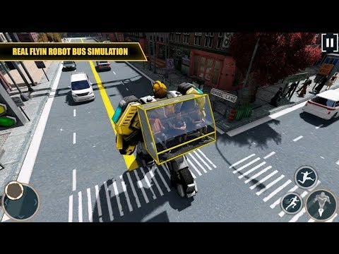 Robot Bus Simulator 2020 Game  - Android Gameplay (Full HDR)